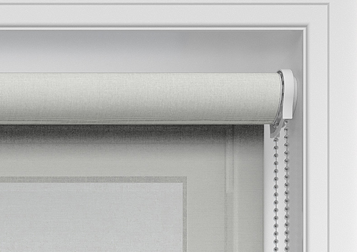 Illusion, Grey - Twist&Fit Roller Blind - Image 11